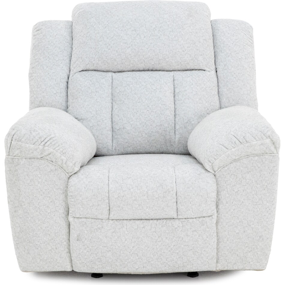ashy white recliner z  