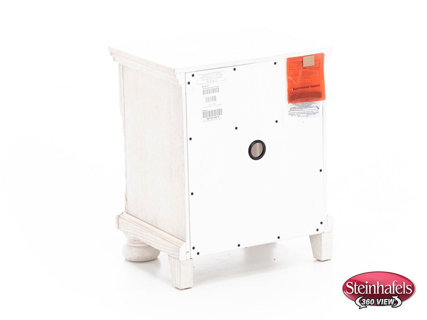 ashy white single drawer  image   