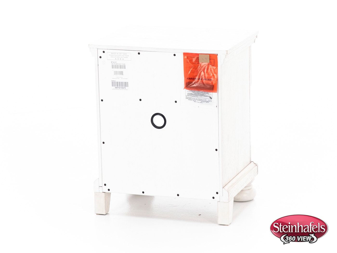 ashy white single drawer  image   