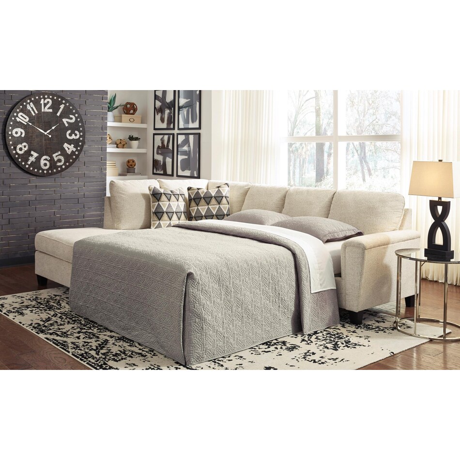 ashy white sta fab sectional pieces pkg  