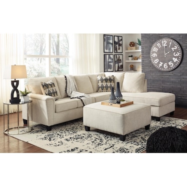 Jester 2-Pc. Sleeper Sectional in Natural