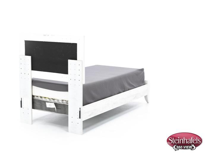 ashy white twin bed package  image tp  