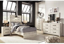 ashy white twin bed package tp  