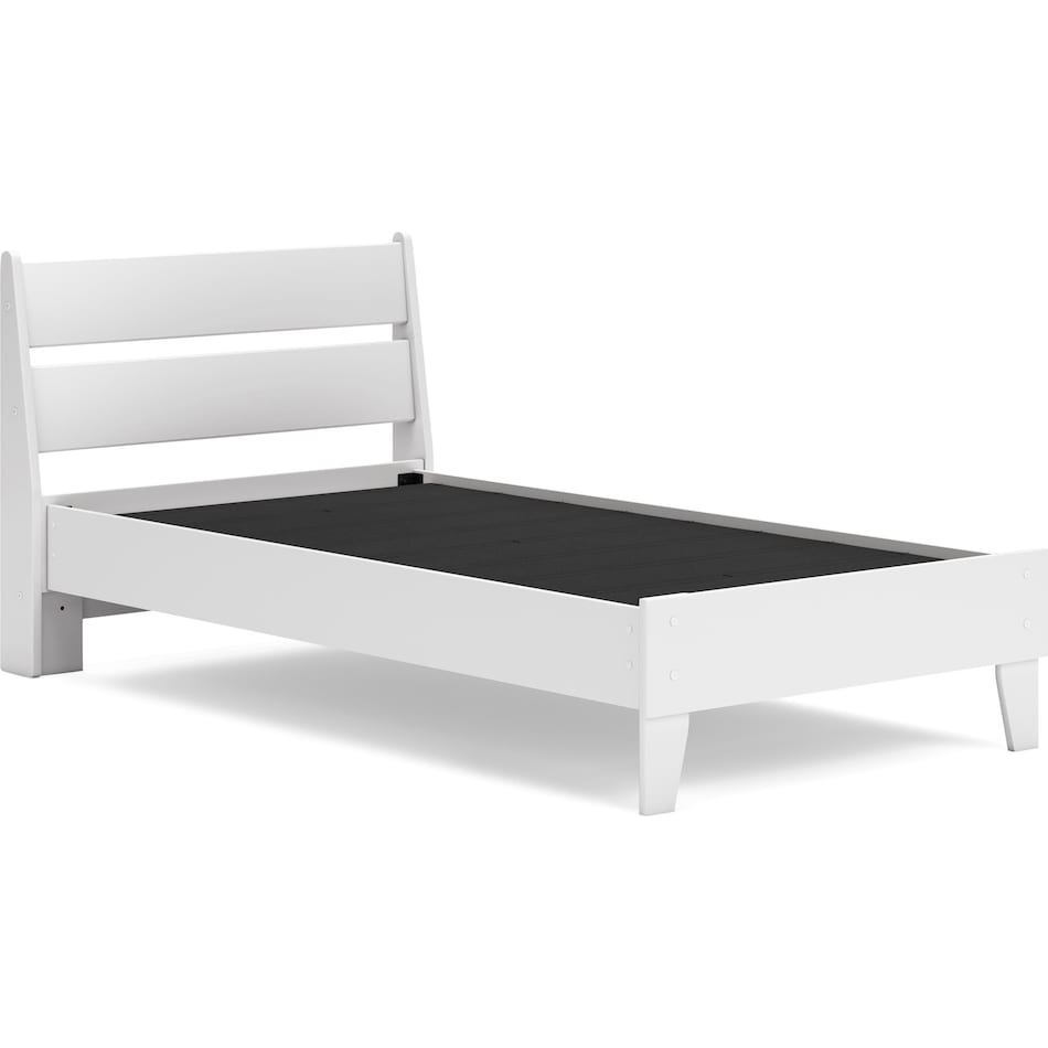 ashy white twin bed package ptp  