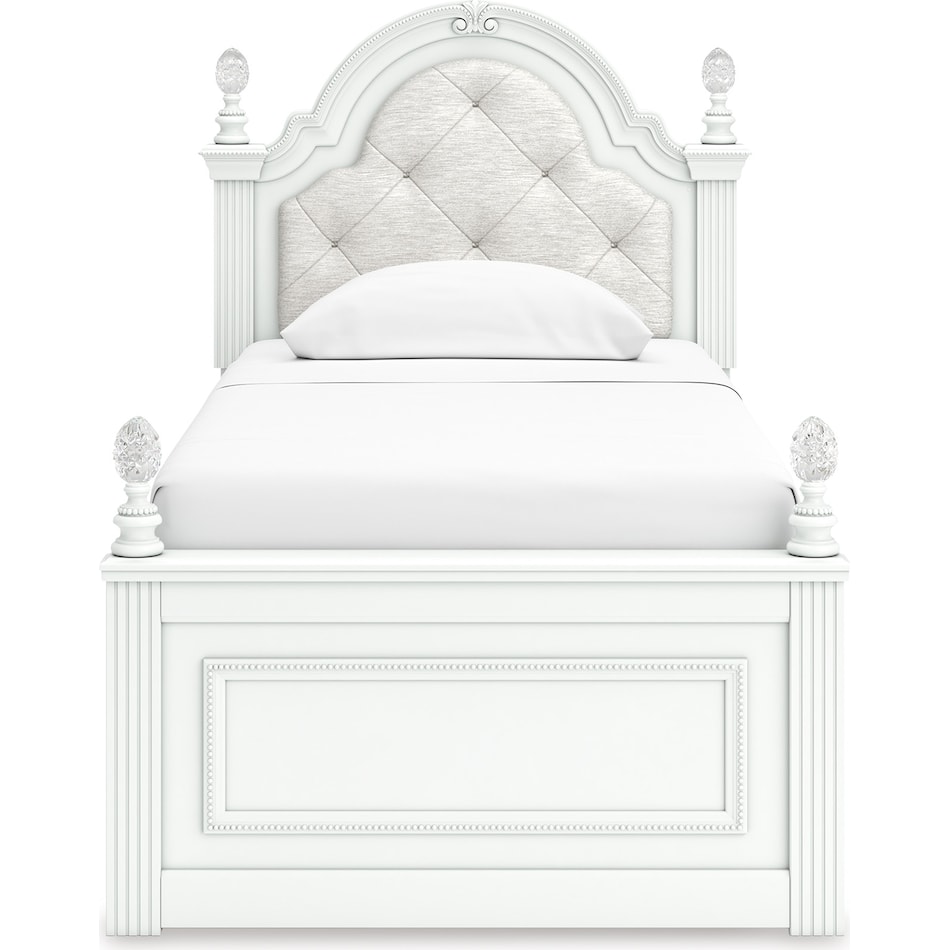 ashy white twin bed package stp  