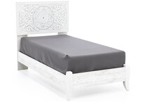 ashy white twin bed package tp  