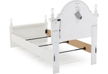 ashy white twin bed package utp  