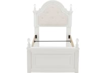 ashy white twin bed package utp  