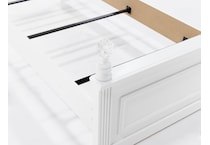 ashy white twin bed package utp  