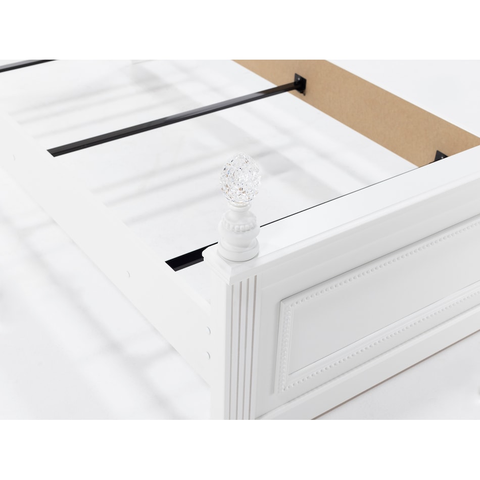 ashy white twin bed package utp  