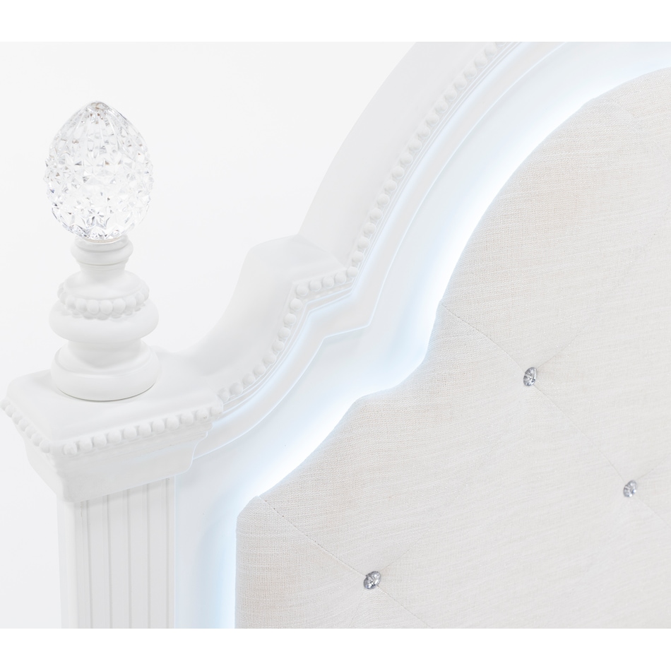 ashy white twin bed package utp  