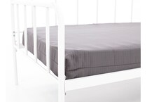 ashy white twin daybed   