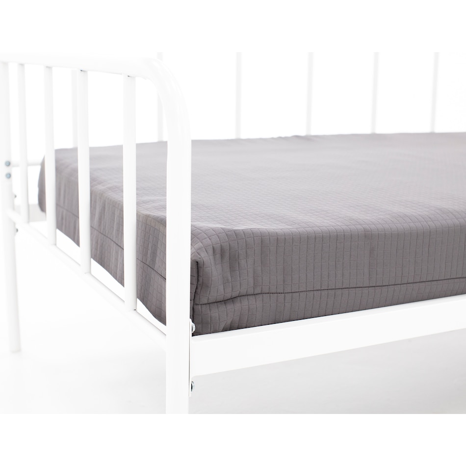 ashy white twin daybed p  