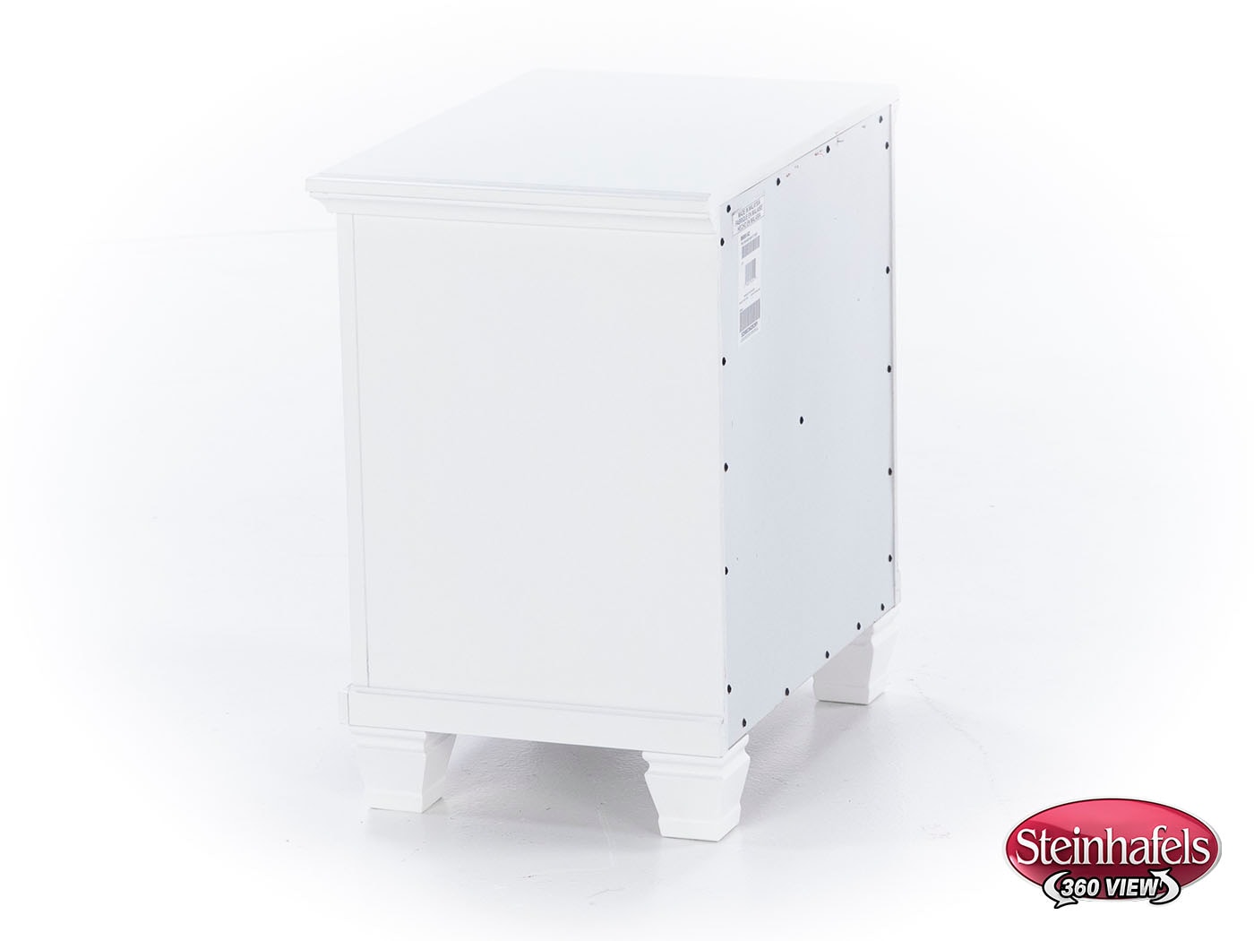 ashy white two drawer  image   