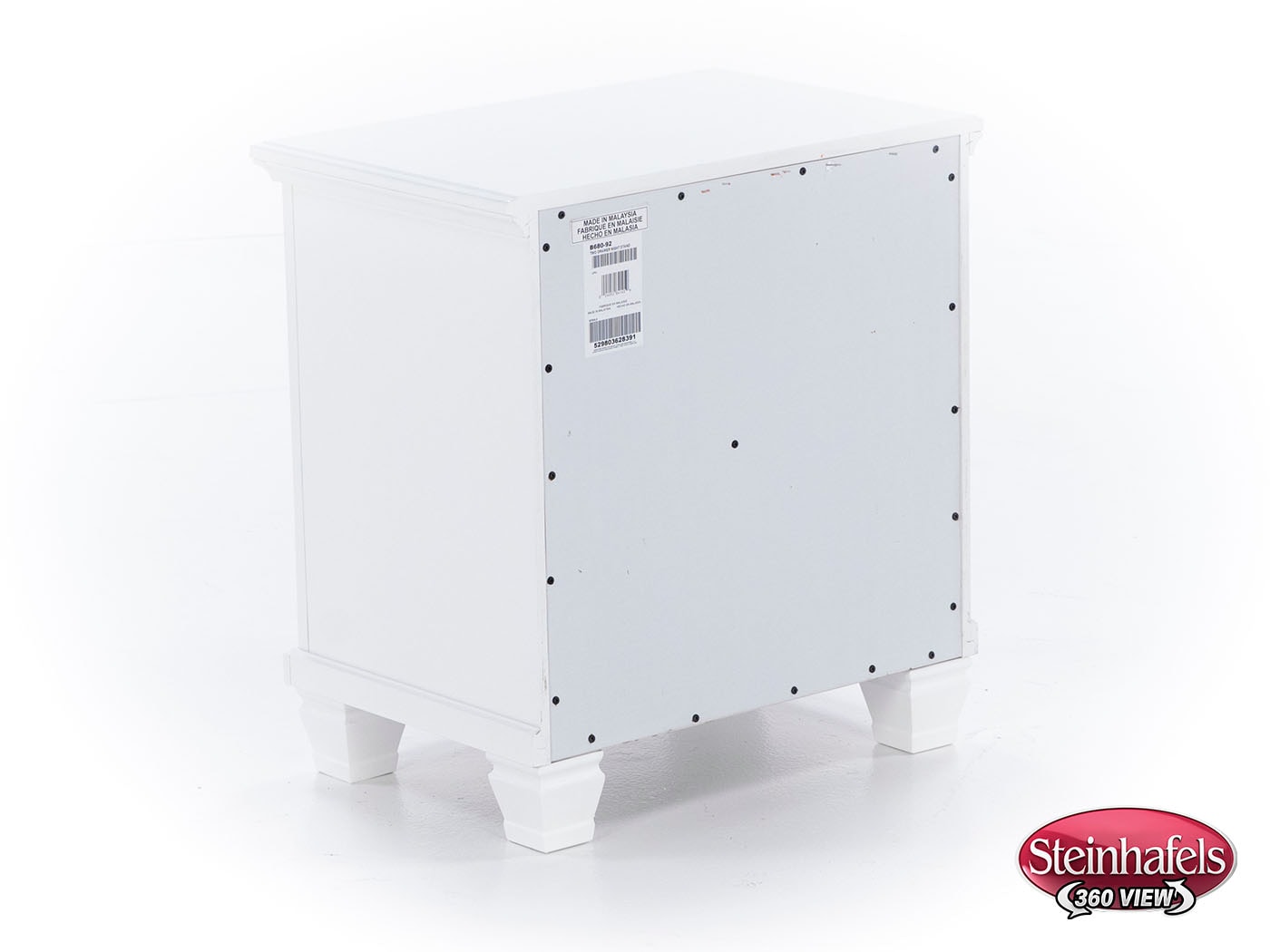 ashy white two drawer  image   