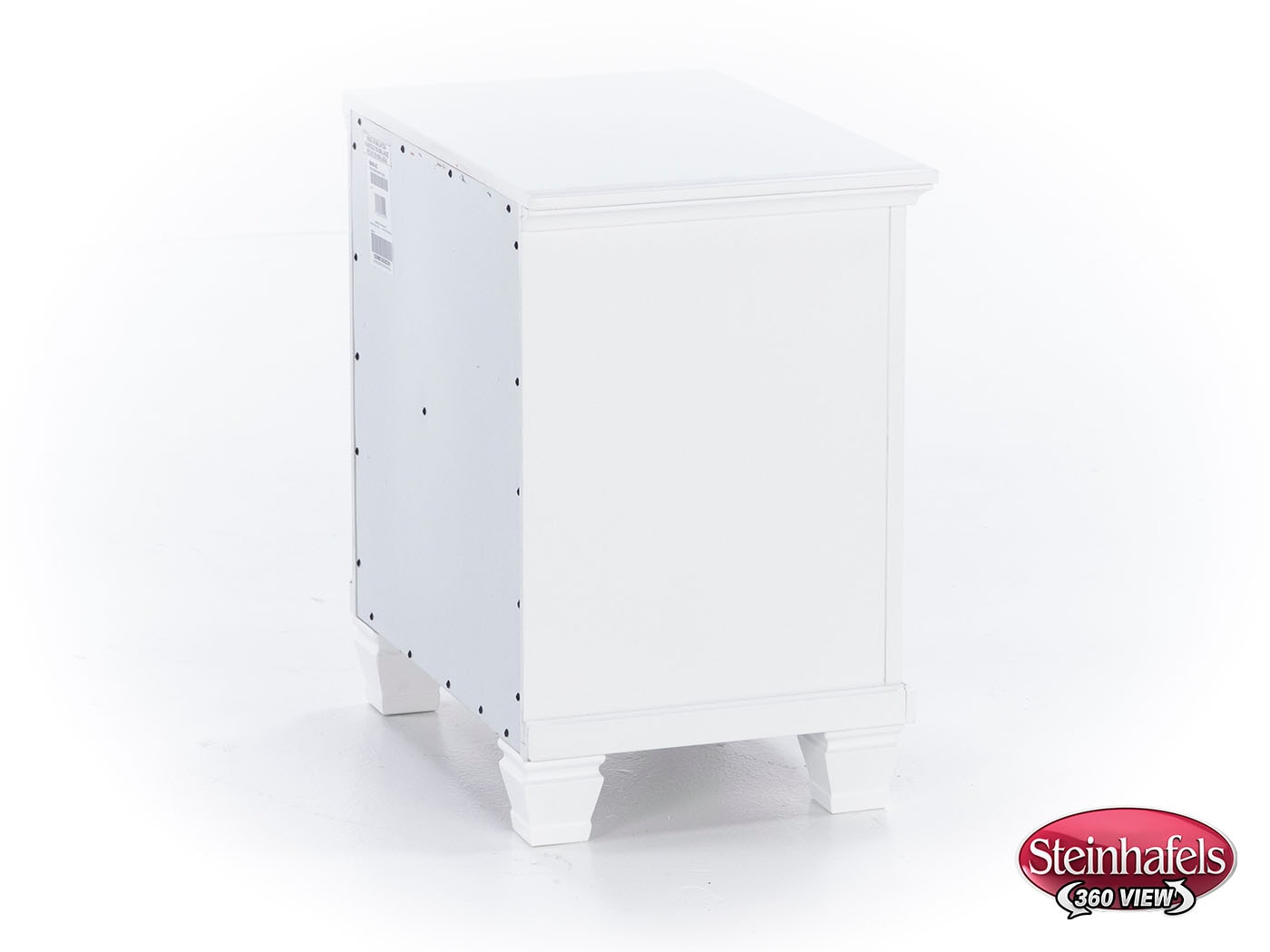 ashy white two drawer  image   