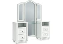 ashy white vanity p  