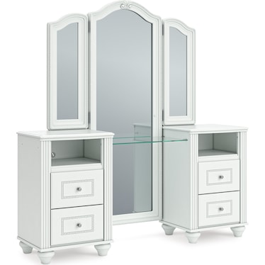 Lizzie Vanity with Mirror