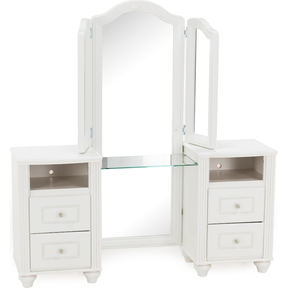 ashy white vanity p  