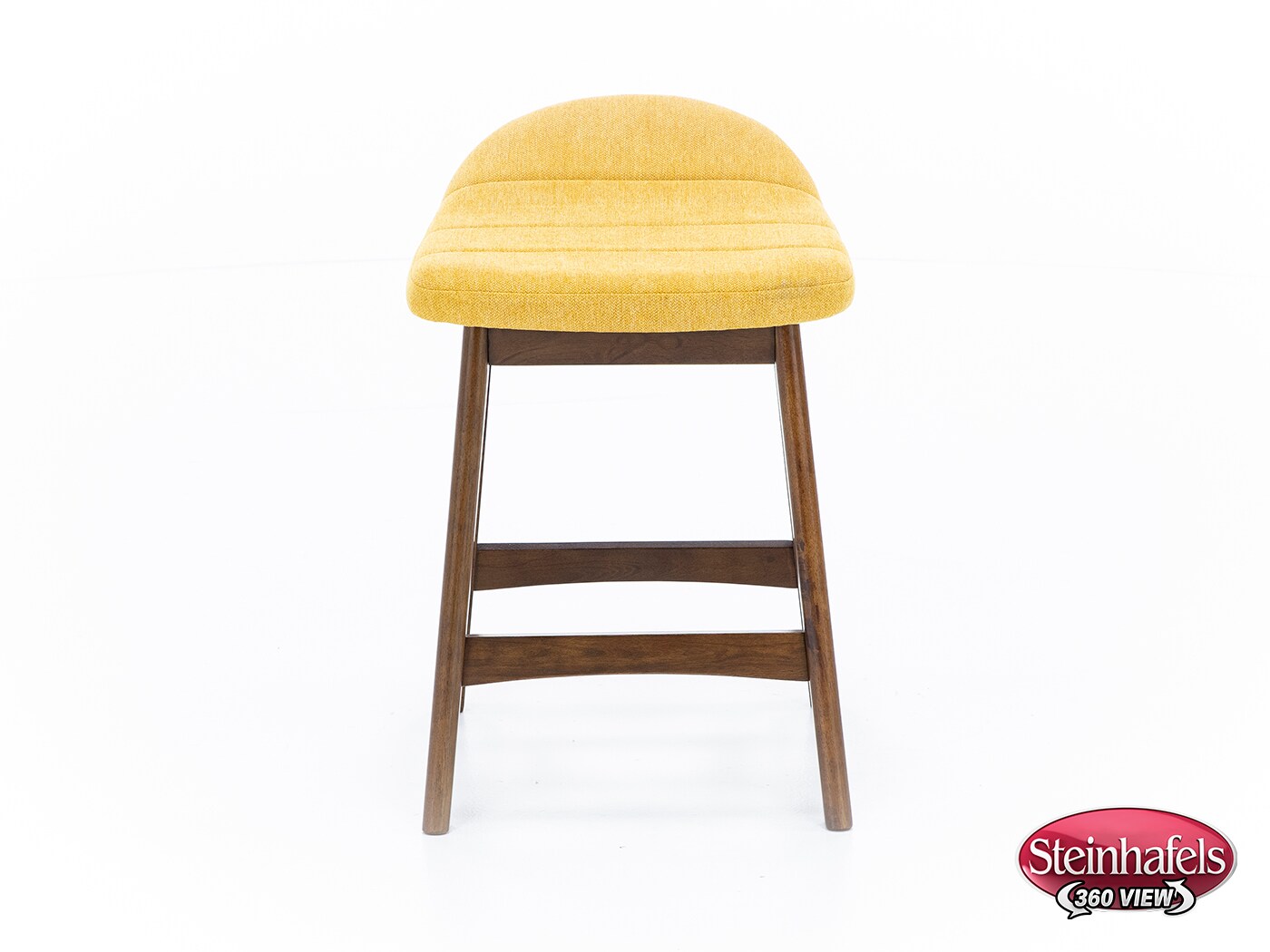 ashy wood grain inch & over bar seat stool  image   