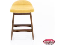 ashy wood grain inch & over bar seat stool  image   