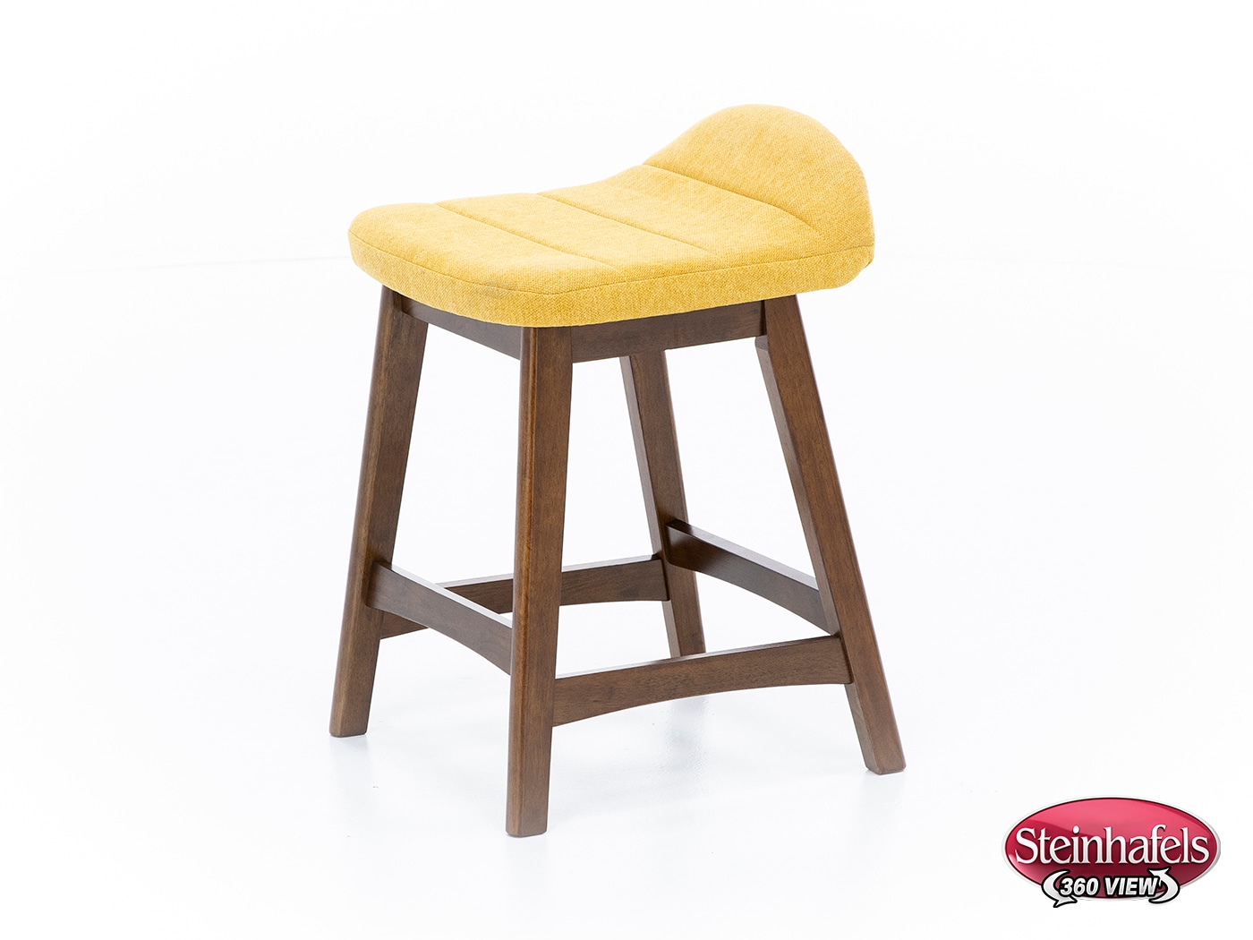 ashy wood grain inch & over bar seat stool  image   