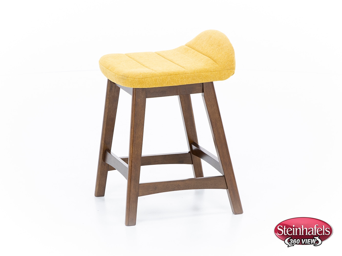 ashy wood grain inch & over bar seat stool  image   