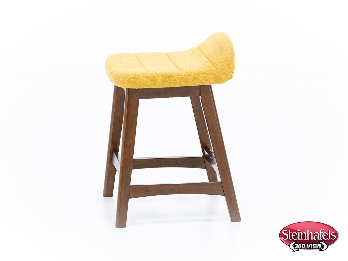 ashy wood grain inch & over bar seat stool  image   