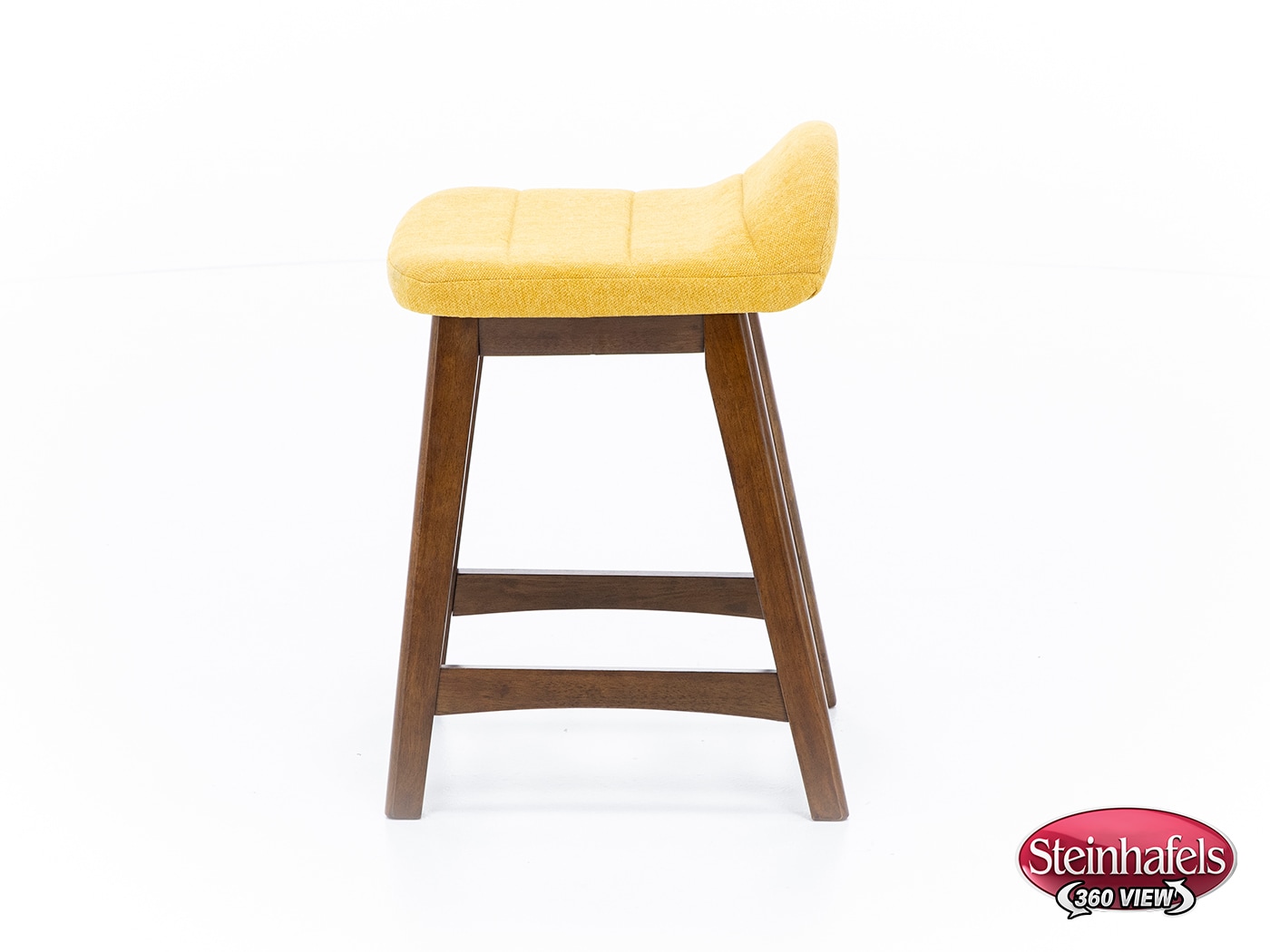 ashy wood grain inch & over bar seat stool  image   
