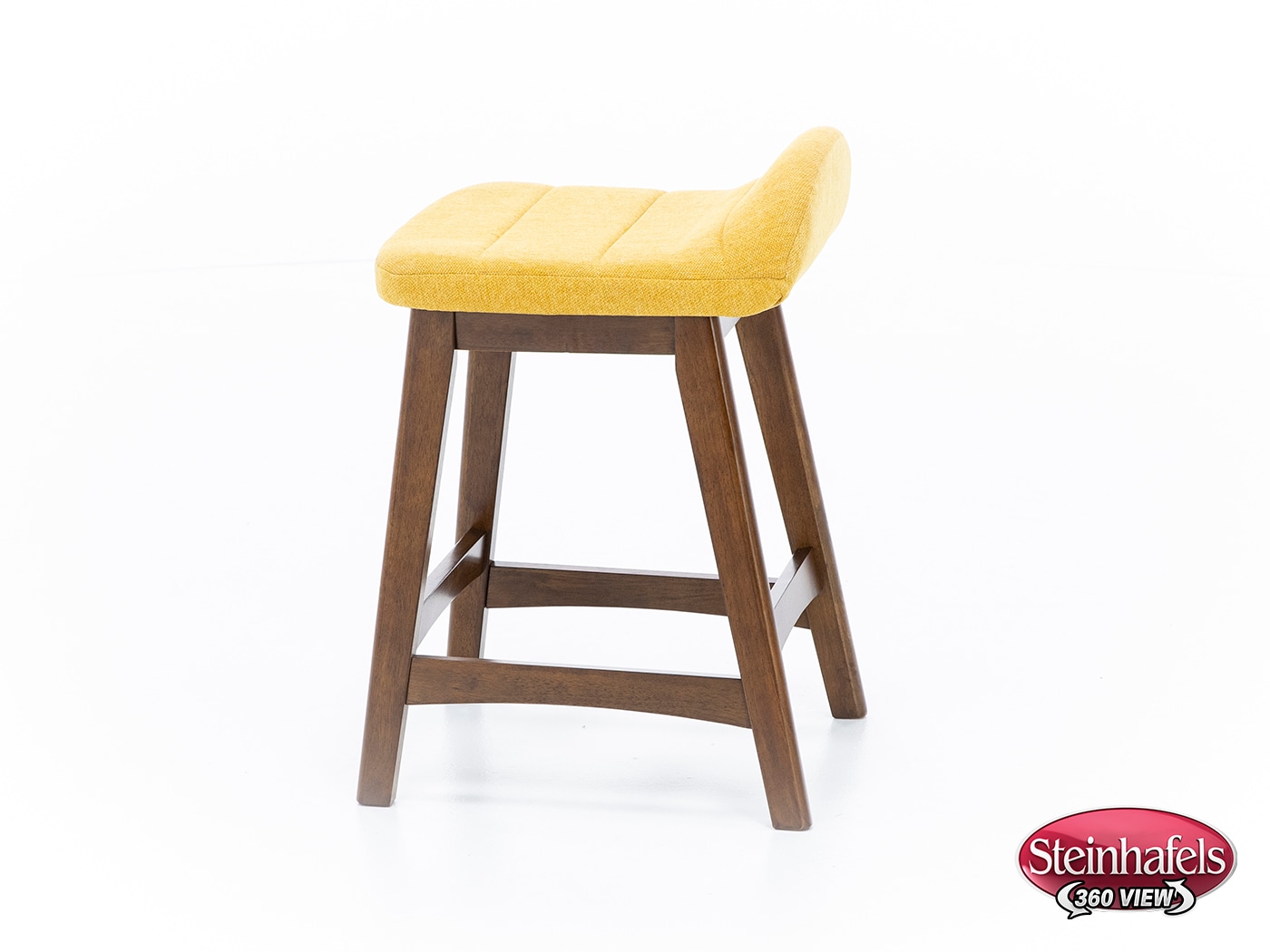 ashy wood grain inch & over bar seat stool  image   
