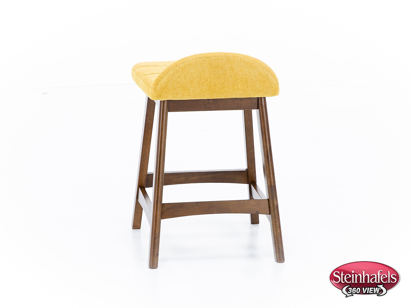 ashy wood grain inch & over bar seat stool  image   