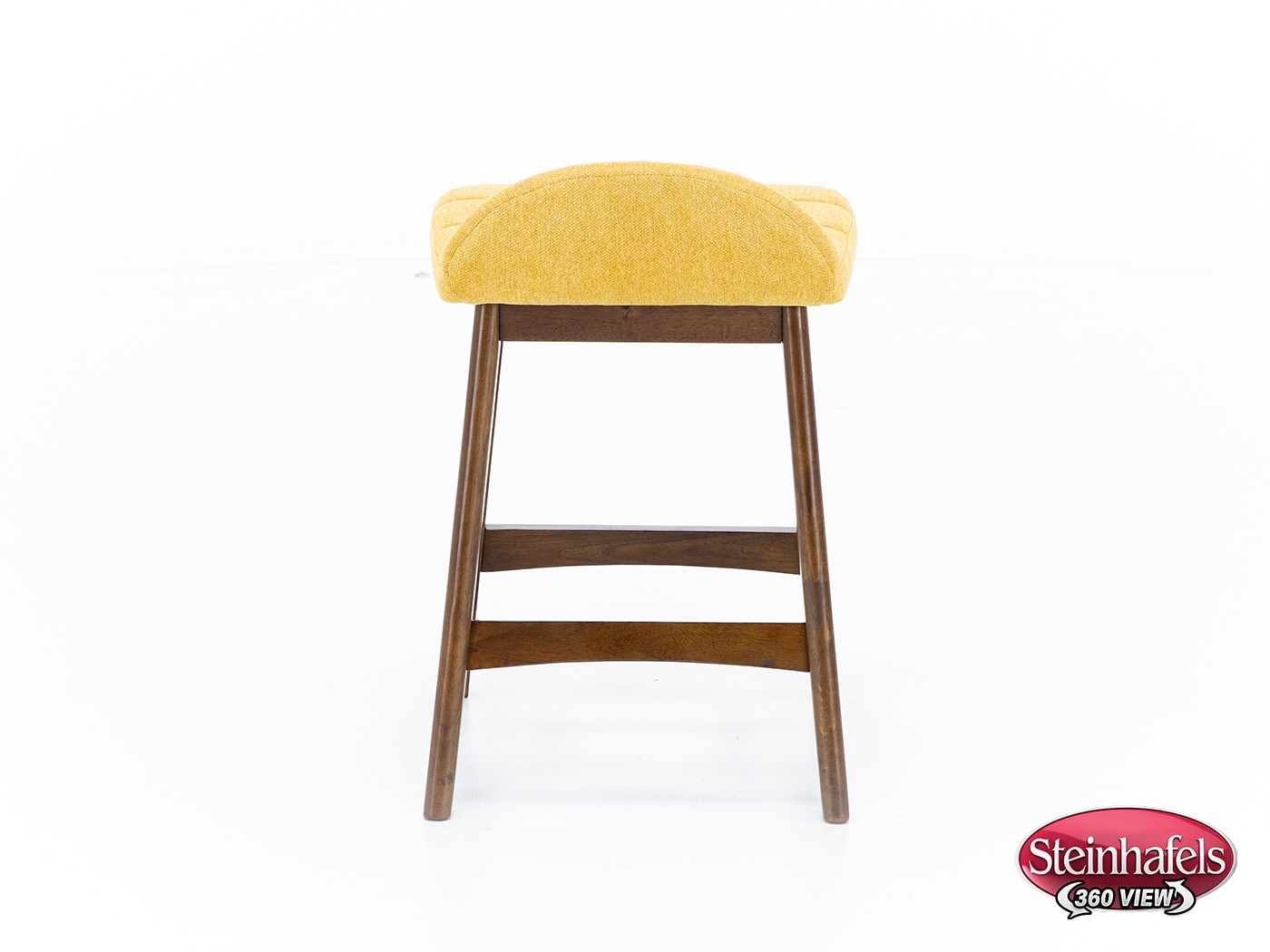 ashy wood grain inch & over bar seat stool  image   