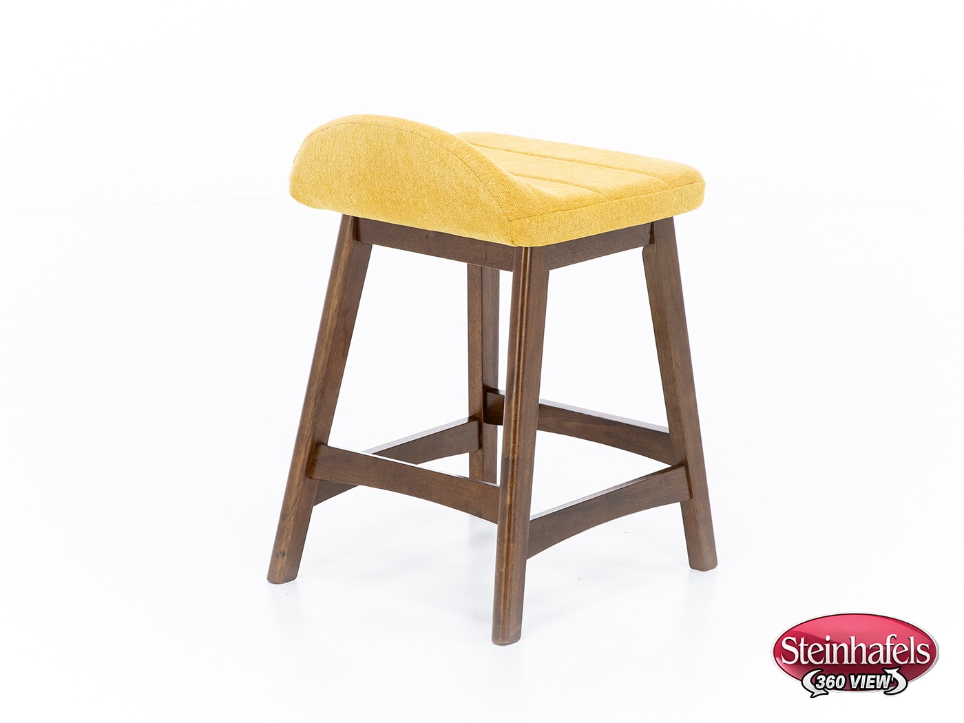 ashy wood grain inch & over bar seat stool  image   