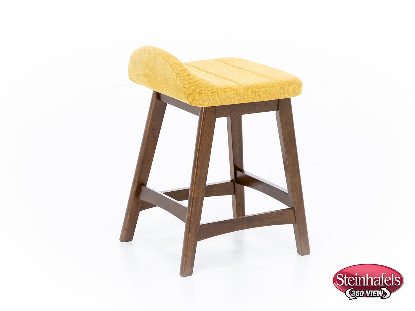 ashy wood grain inch & over bar seat stool  image   