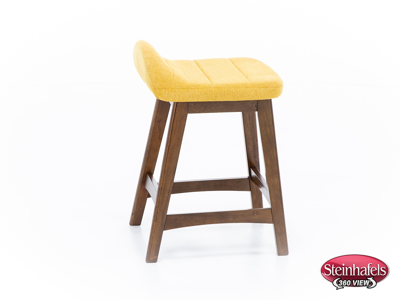 ashy wood grain inch & over bar seat stool  image   