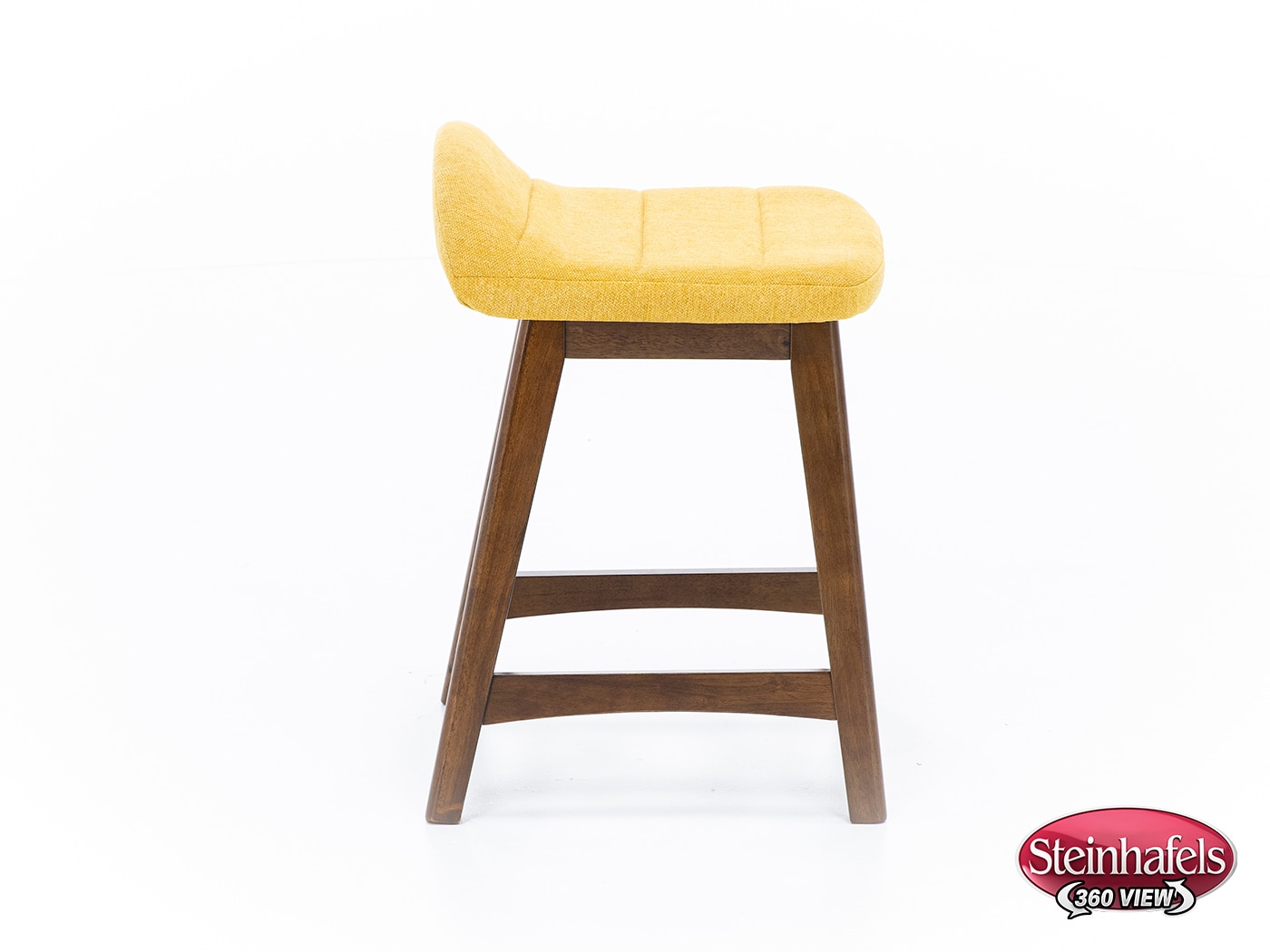 ashy wood grain inch & over bar seat stool  image   