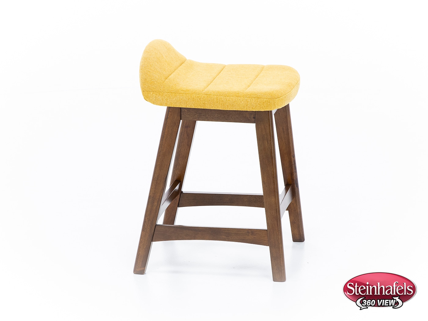 ashy wood grain inch & over bar seat stool  image   