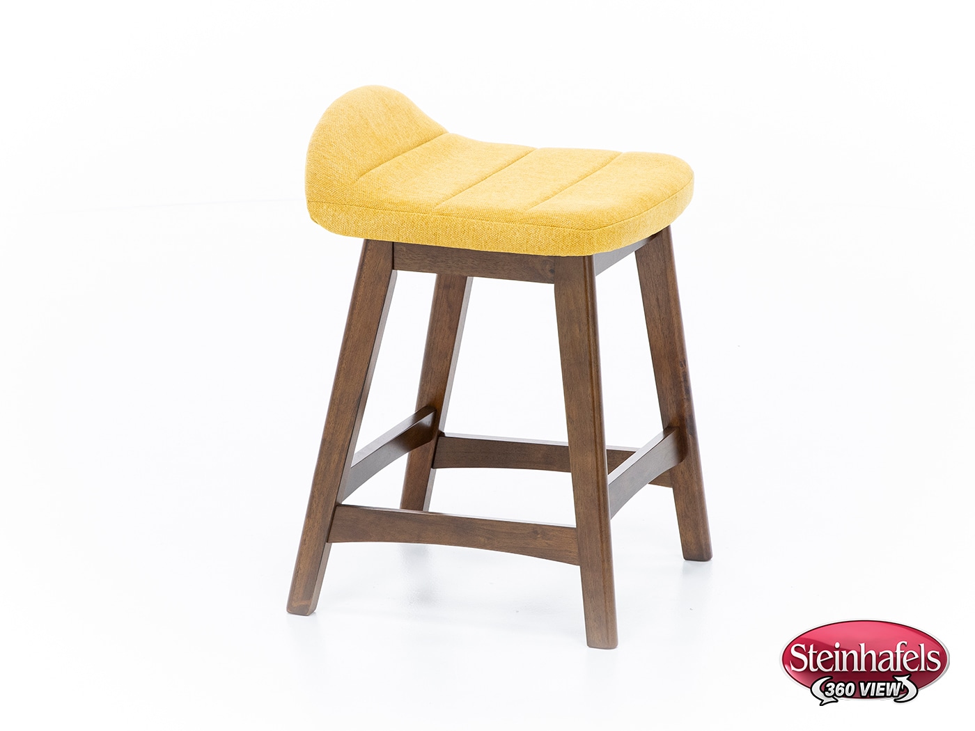 ashy wood grain inch & over bar seat stool  image   