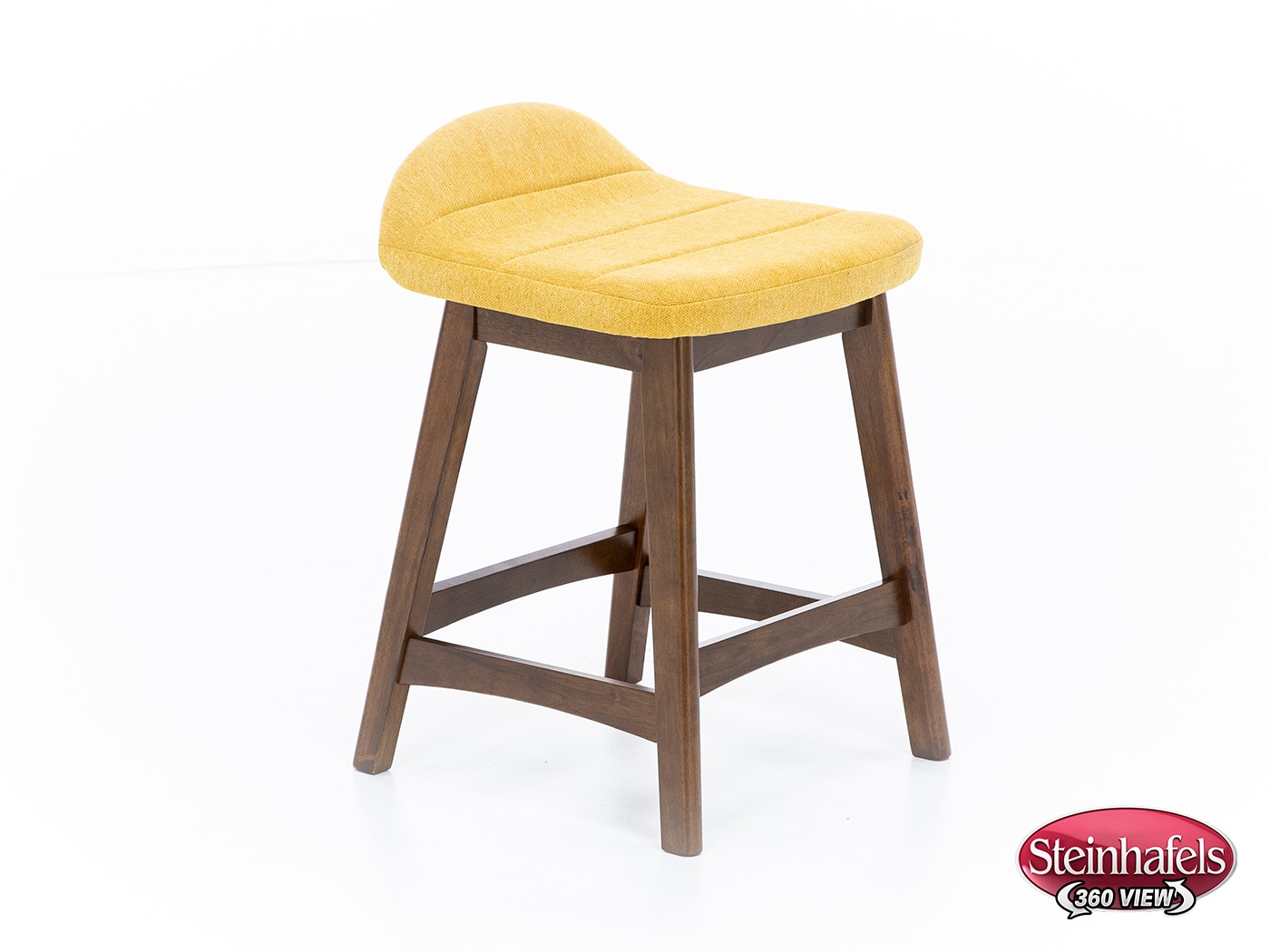 ashy wood grain inch & over bar seat stool  image   
