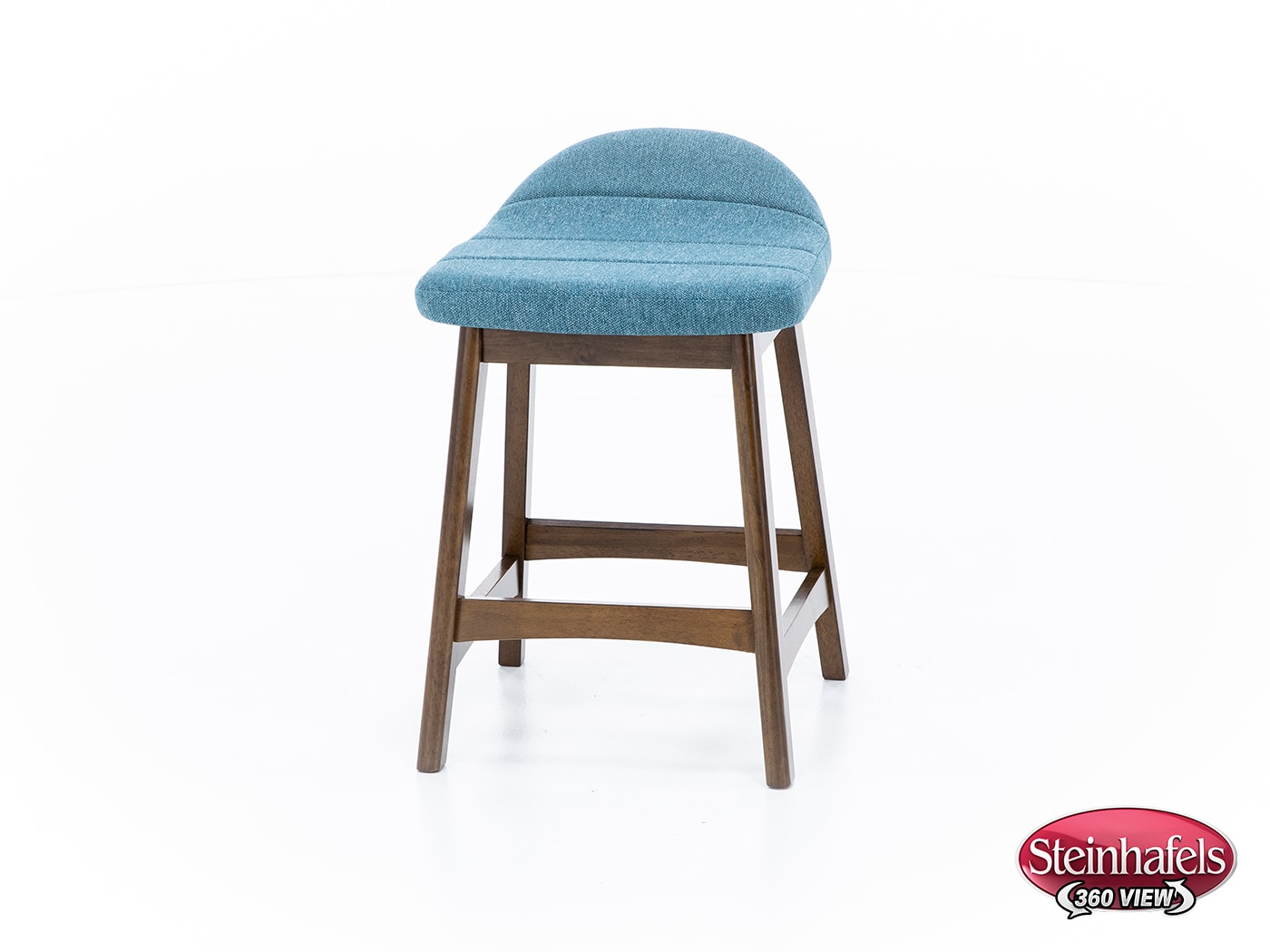ashy wood grain inch & over bar seat stool  image   