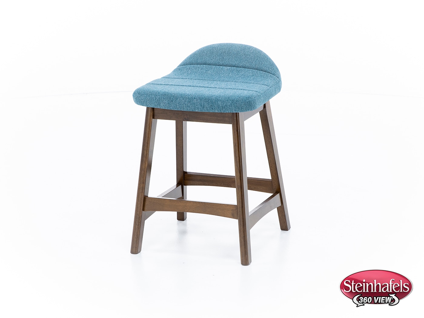 ashy wood grain inch & over bar seat stool  image   