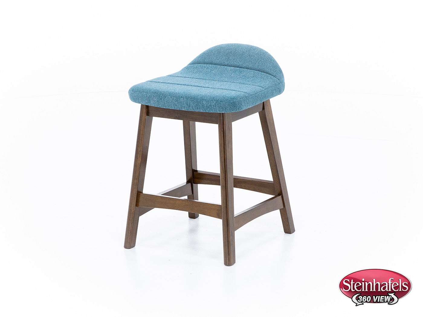 ashy wood grain inch & over bar seat stool  image   