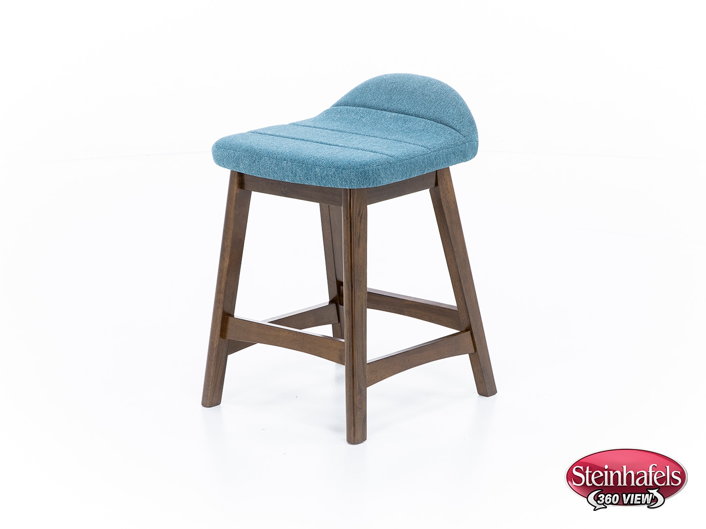 ashy wood grain inch & over bar seat stool  image   