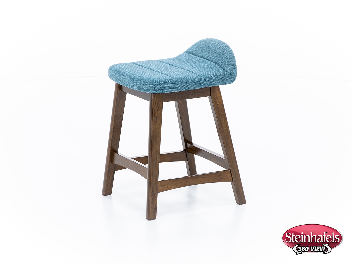 ashy wood grain inch & over bar seat stool  image   