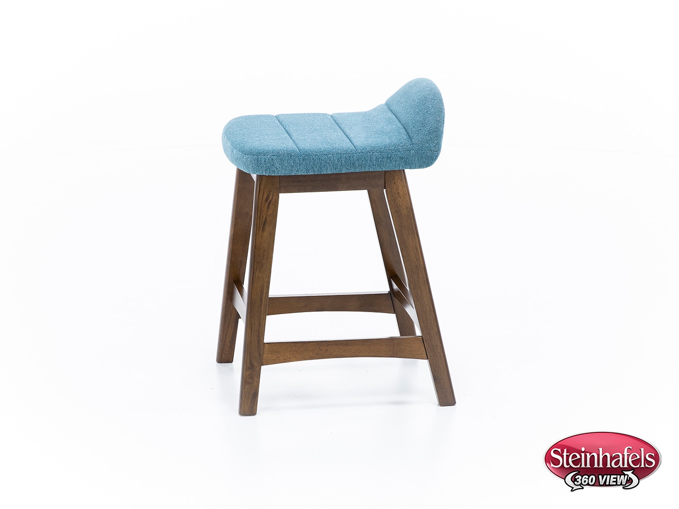 ashy wood grain inch & over bar seat stool  image   