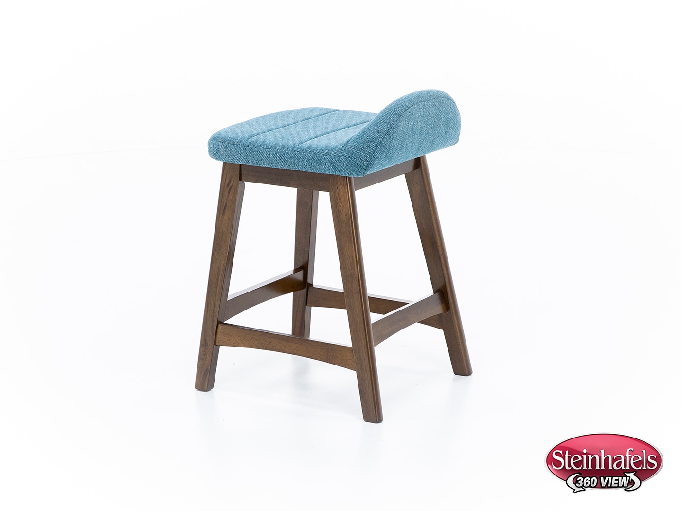 ashy wood grain inch & over bar seat stool  image   
