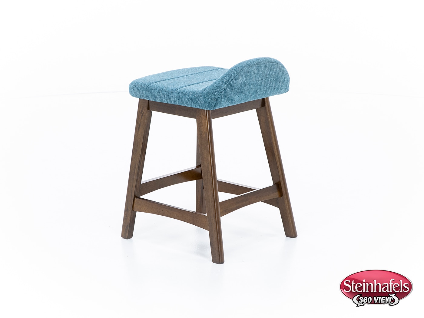 ashy wood grain inch & over bar seat stool  image   