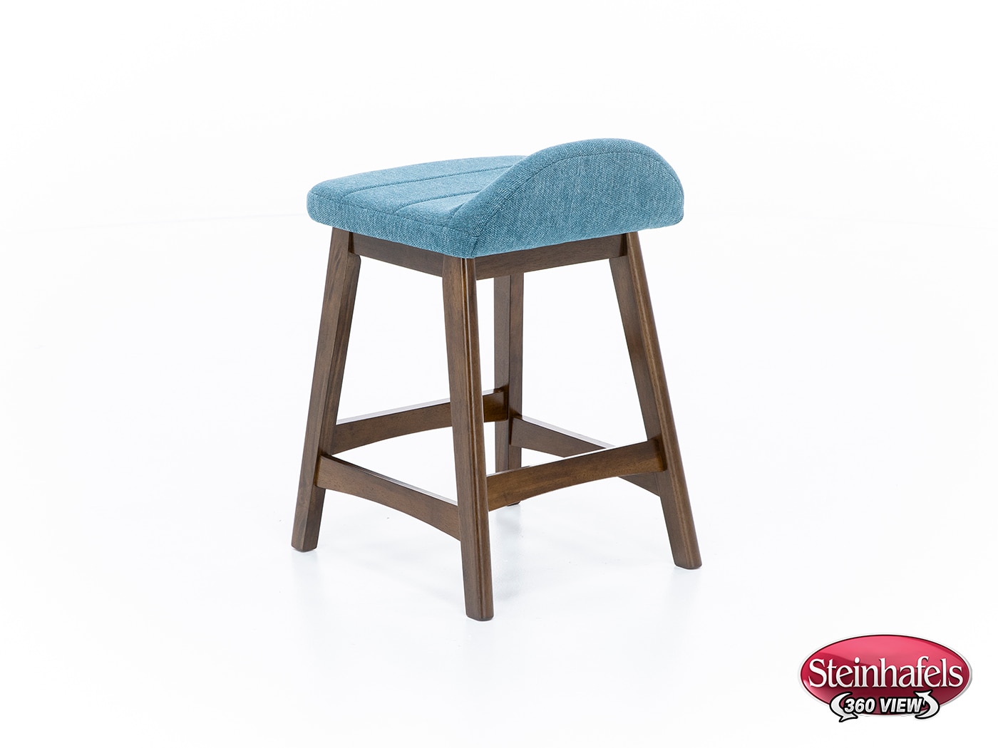 ashy wood grain inch & over bar seat stool  image   