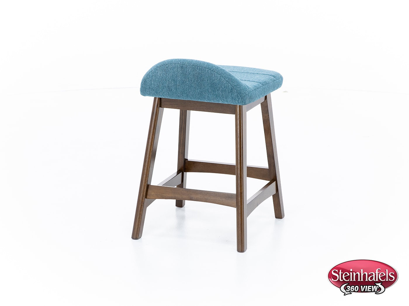 ashy wood grain inch & over bar seat stool  image   
