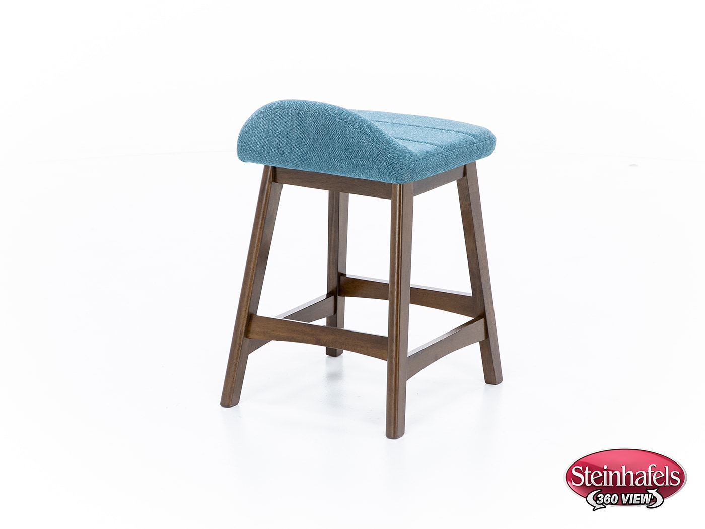 ashy wood grain inch & over bar seat stool  image   